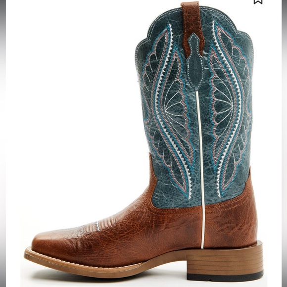 Arita PRIMETIME PERFORMANCE WESTERN BOOTS - BROAD SQUARE TOE, size 7 - Picture 3 of 12